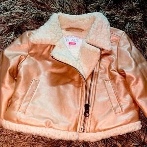Toddler girl Moto jacket